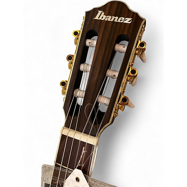 Used Ibanez Tim Henson TOD10N Flat Black Classical Acoustic Electric Guitar