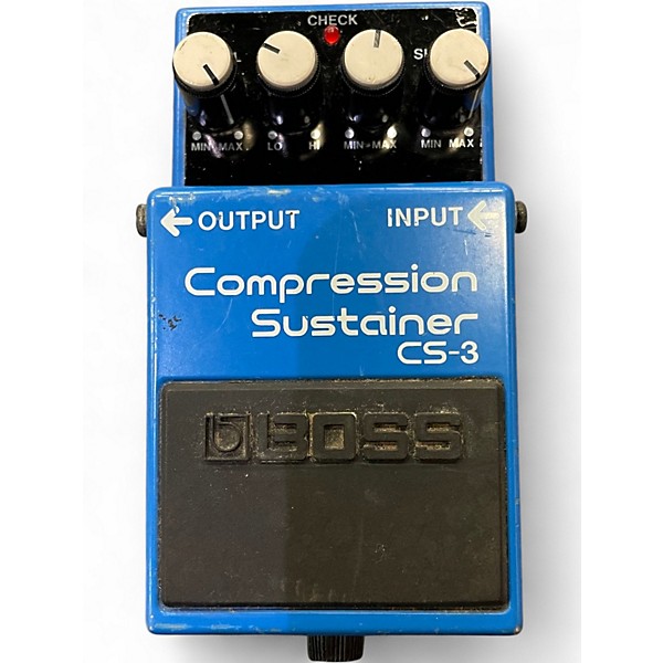 Used BOSS CS3 Compressor Sustainer Effect Pedal