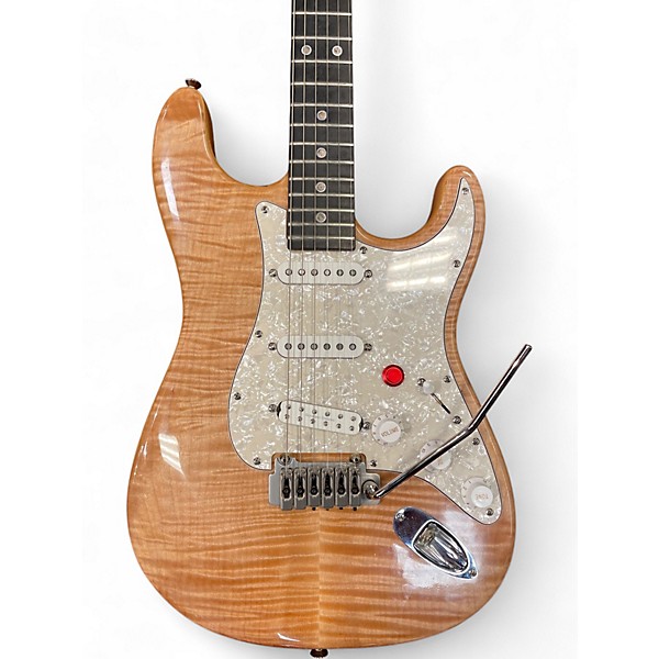 Used Mike Dresch DRESCHCASTER FLAMED MAPLE TOP Solid Body Electric Guitar