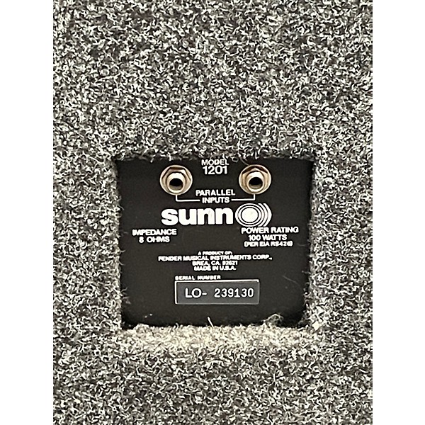 Used Sunn 1201a Unpowered Speaker