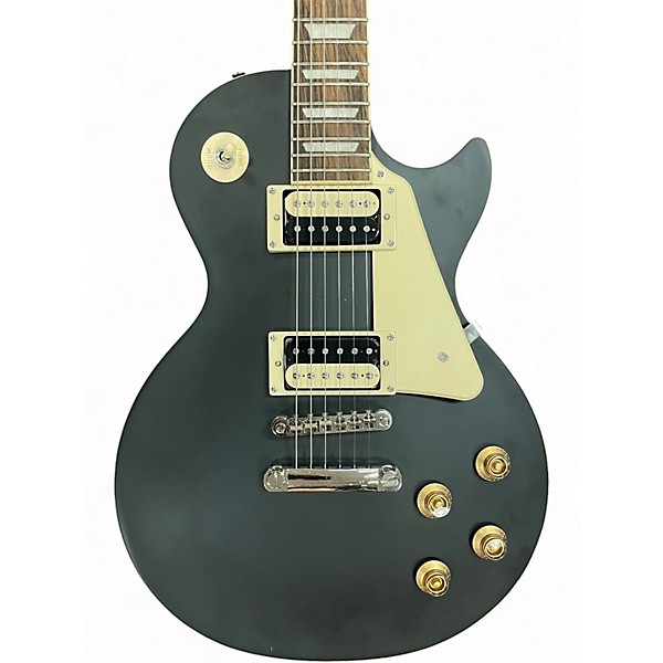 Used Epiphone Les Paul Traditional Pro IV Ebony Solid Body Electric Guitar