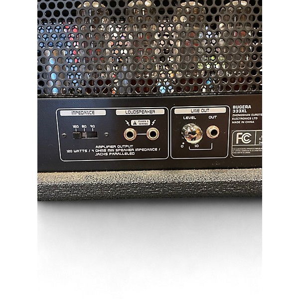 Used 2009 Bugera 333XL 120W  Tube Guitar Amp Head