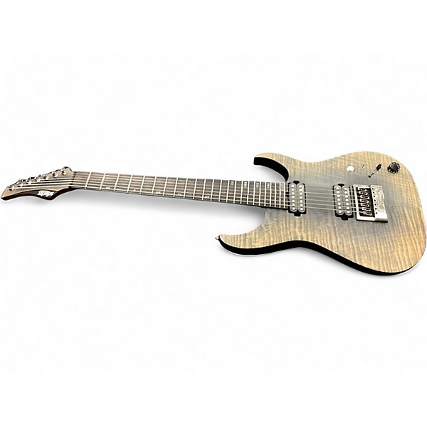 Used Schecter Guitar Research MACH-7 EVERTUNE FALLOUT BURST Solid Body Electric Guitar