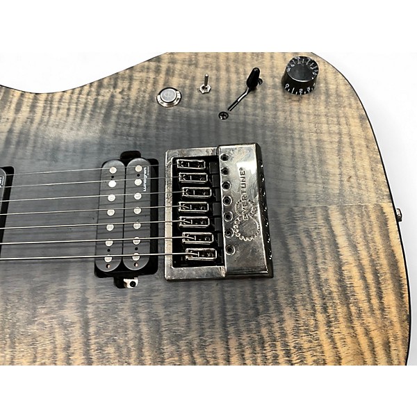 Used Schecter Guitar Research MACH-7 EVERTUNE FALLOUT BURST Solid Body Electric Guitar