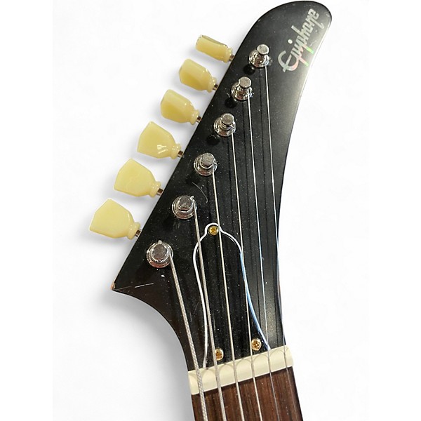 Used Epiphone Korina 1958 Explorer Natural Solid Body Electric Guitar
