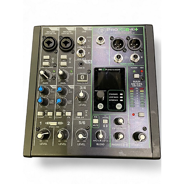 Used Mackie PROFX6+ Powered Mixer