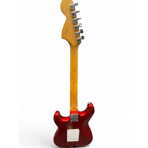 Used 2004 Squier Affinity Stratocaster RED Solid Body Electric Guitar