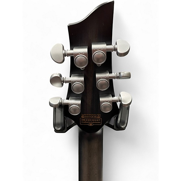 Used Schecter Guitar Research C1 Platinum Black Solid Body Electric Guitar