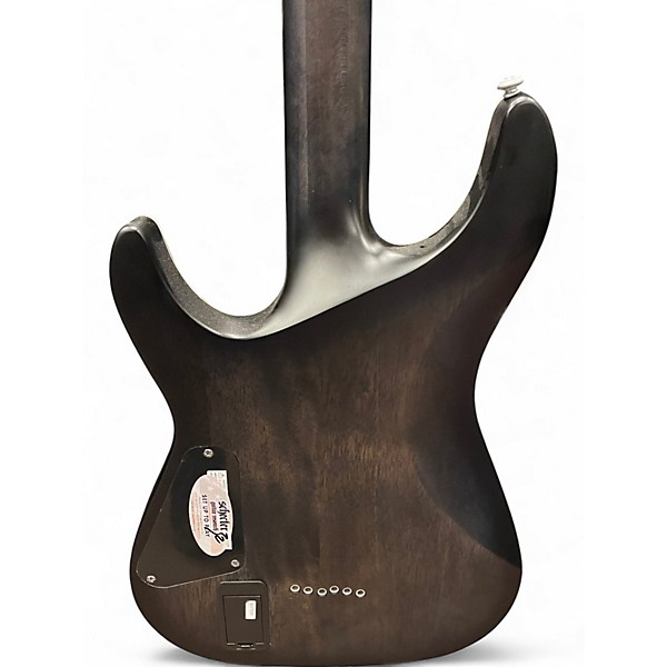 Used Schecter Guitar Research C1 Platinum Black Solid Body Electric Guitar