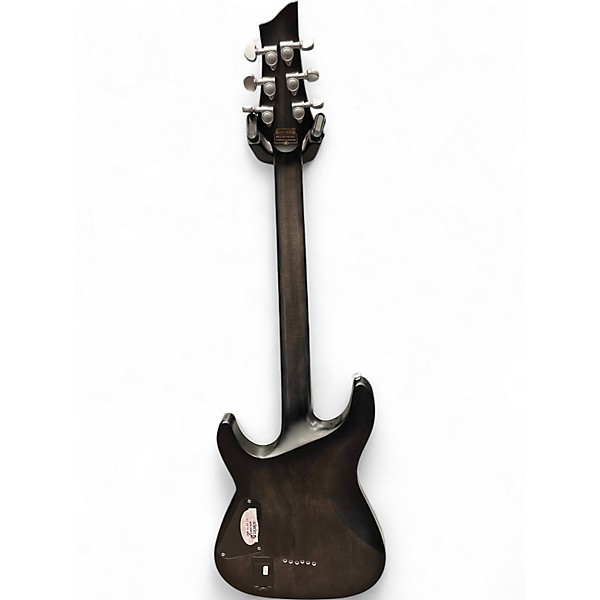 Used Schecter Guitar Research C1 Platinum Black Solid Body Electric Guitar