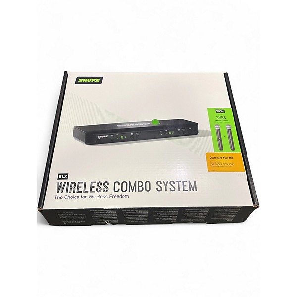 Used Shure BLX288/SM58-H9 Handheld Wireless System