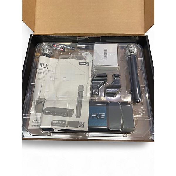 Used Shure BLX288/SM58-H9 Handheld Wireless System