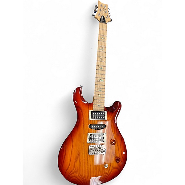 Used 2021 PRS SE SWAMP ASH SPECIAL Vintage Sunburst Solid Body Electric Guitar