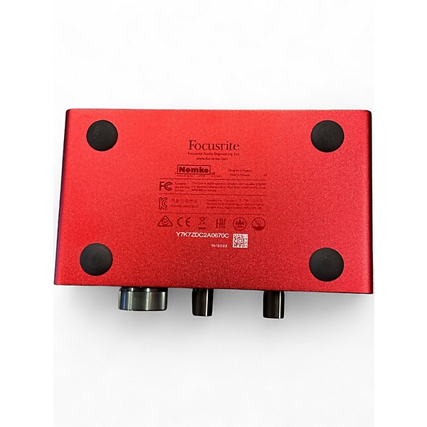 Used Focusrite Scarlett Solo Gen 3 Audio Interface