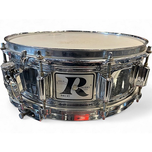 Used Rogers 14in Dynasonic Silver Drum