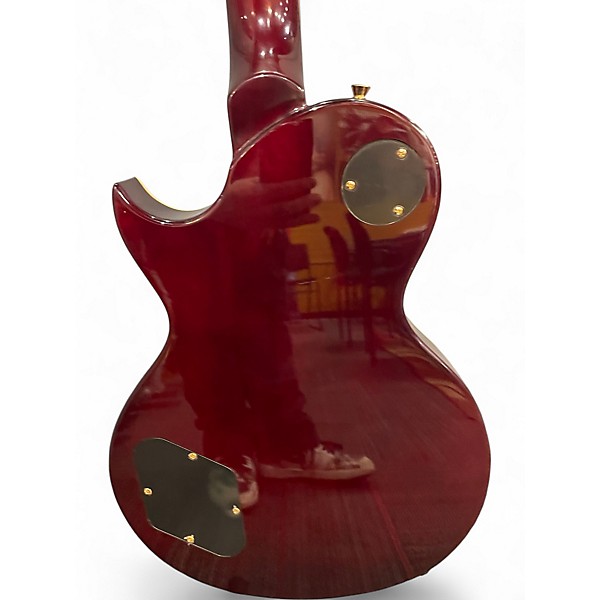 Used Vintage V100 RED Solid Body Electric Guitar