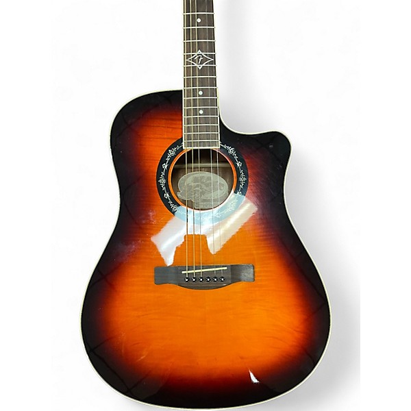 Used Fender T Bucket 300CE 2 Color Sunburst Acoustic Electric Guitar