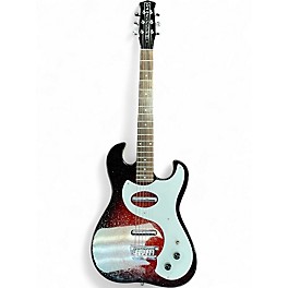 Used Danelectro DANO 63 RED SPARKLE BURST Solid Body Electric Guitar