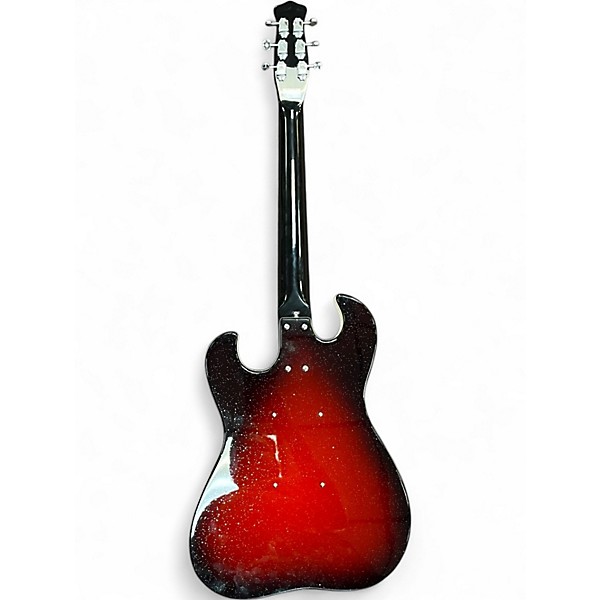 Used Danelectro DANO 63 RED SPARKLE BURST Solid Body Electric Guitar