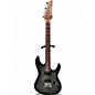 Used Ibanez AZ24S1F TRANSPARENT BLACK GREEN Solid Body Electric Guitar thumbnail