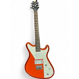 Used Peavey Retro Fire Metallic Orange Solid Body Electric Guitar