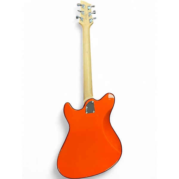Used Peavey Retro Fire Metallic Orange Solid Body Electric Guitar