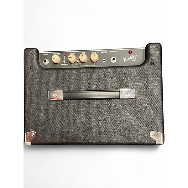 Used Fender Rumble 25 25W 1x8 Bass Combo Amp
