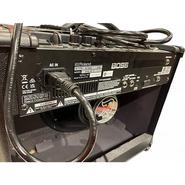 Used BOSS Katana KTN50 50W 1X12 Guitar Combo Amp