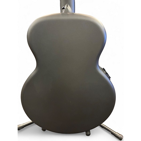 Used Enya X4 Pro Mini Carbon Fiber Black Acoustic Electric Guitar