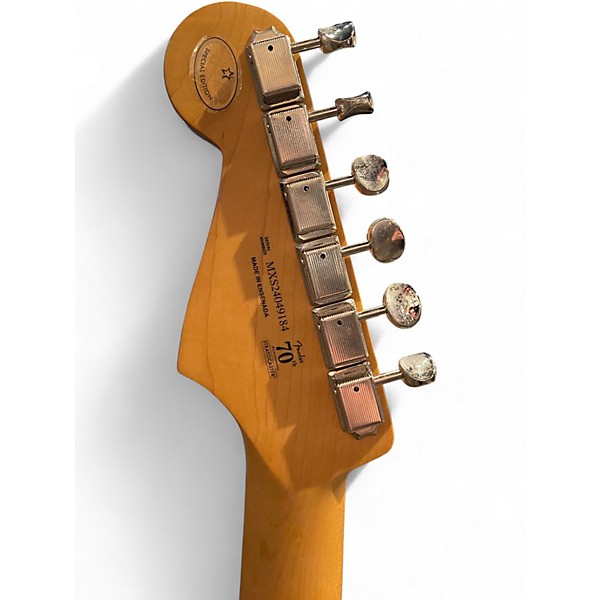 Used Fender Player II Stratocaster HSS Turquoise Solid Body Electric Guitar