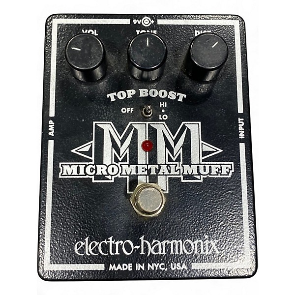Used Electro-Harmonix Micro Metal Muff Distortion Effect Pedal