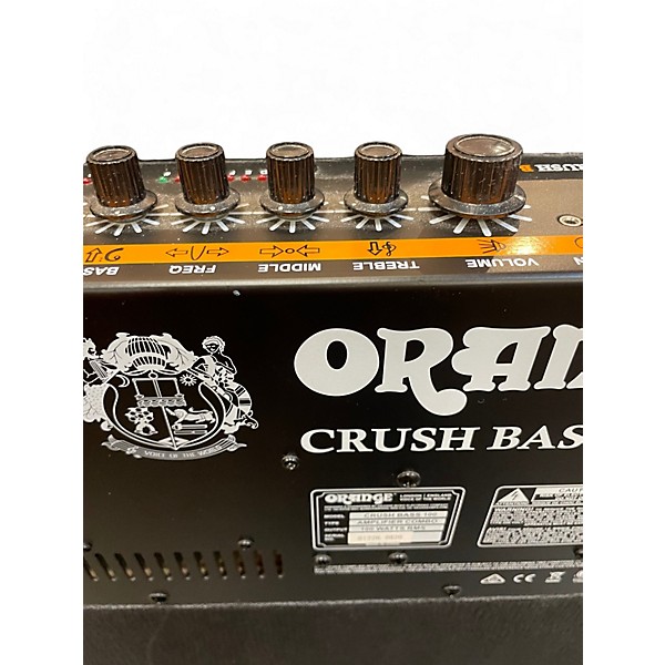 Used 2020 Orange Amplifiers CRUSH BASS 100 Bass Combo Amp