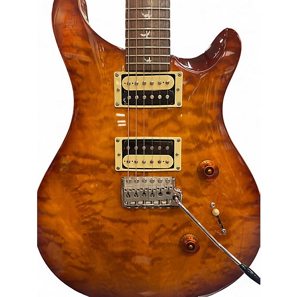 Used PRS SE Custom 22 Vintage Sunburst Solid Body Electric Guitar