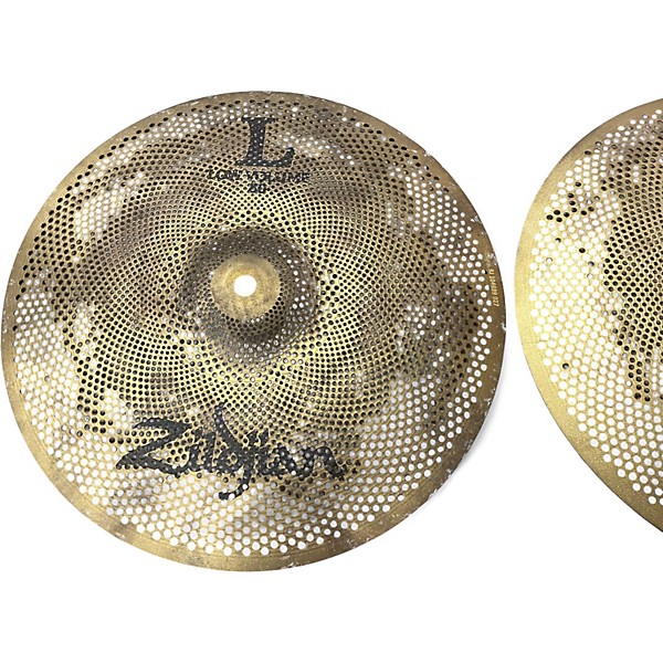 Used Zildjian 13in L80 Low Volume Hi Hat Pair Cymbal