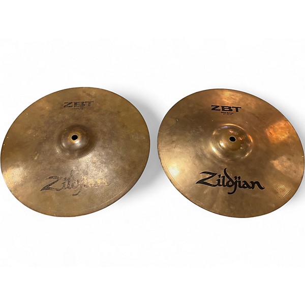 Used Zildjian 13in ZBT Hi Hat Pair Cymbal