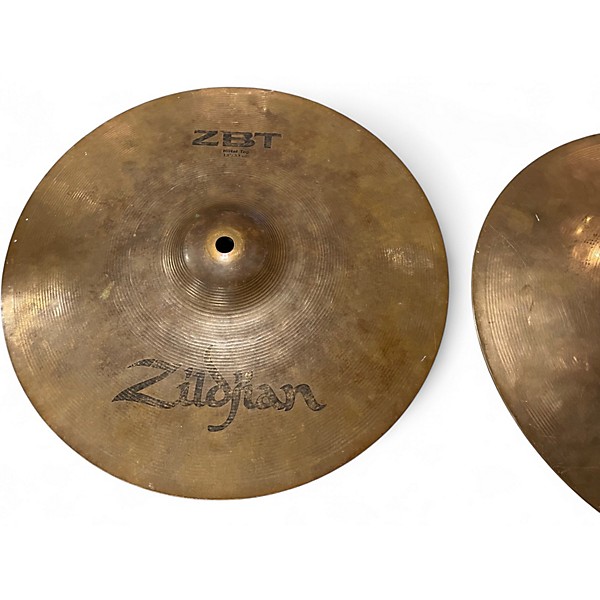 Used Zildjian 13in ZBT Hi Hat Pair Cymbal