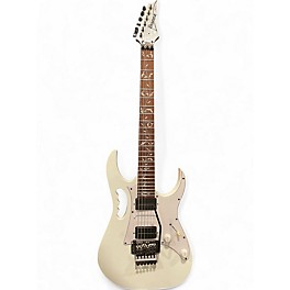 Used Ibanez JEMJR Alpine White Solid Body Electric Guitar