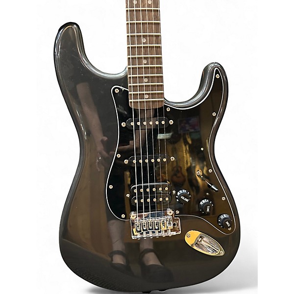 Used Squier Affinity Stratocaster Charcoal Solid Body Electric Guitar