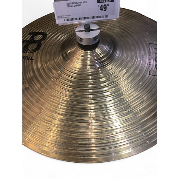 Used MEINL 14in HCS Crash Cymbal