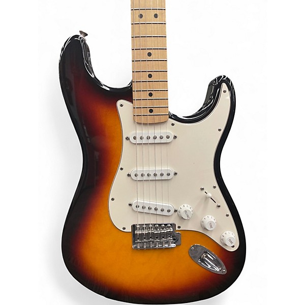 Used Fender Standard Stratocaster 2 Color Sunburst Solid Body Electric Guitar