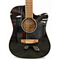 Used Takamine EG341SC Black Acoustic Electric Guitar