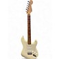 Used 2003 Fender Standard Stratocaster Olympic White Solid Body Electric Guitar thumbnail