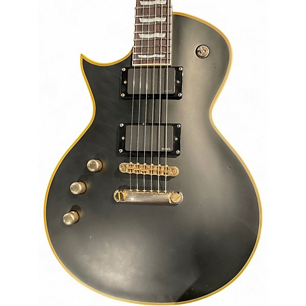Used ESP LTD EC1000 Left Handed Black Electric Guitar