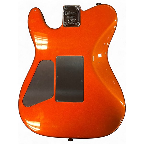 Used Charvel USA SAN DIMAS SO CAL HH FLOYD ROSE Orange Solid Body Electric Guitar