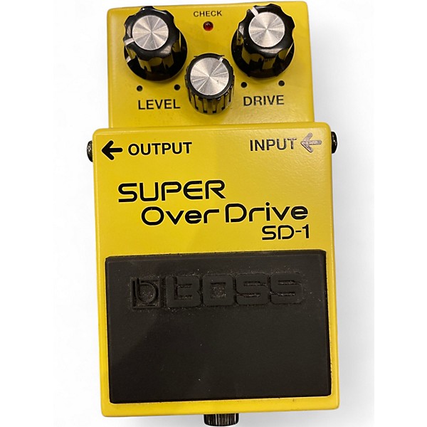 Used BOSS SD1 Super Overdrive Effect Pedal