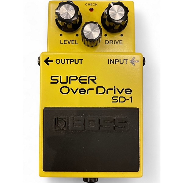 Used BOSS SD1 Super Overdrive Effect Pedal