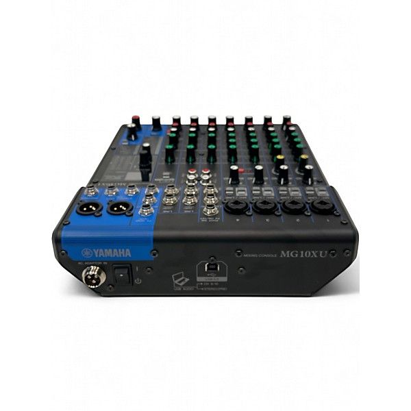 Used Yamaha MG10XU 10 Channel Mixer with Effects Unpowered Mixer
