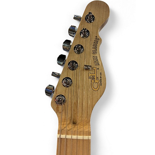 Used G&L ASAT Classic USA BLACK Solid Body Electric Guitar