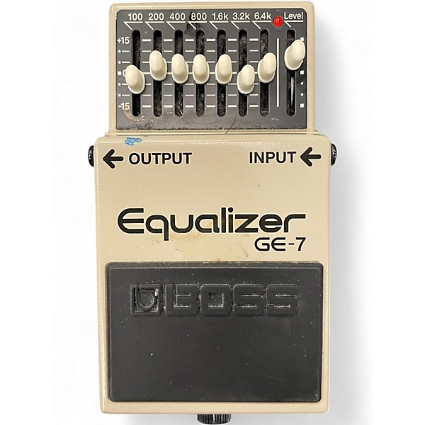Used BOSS GE7 Equalizer Pedal