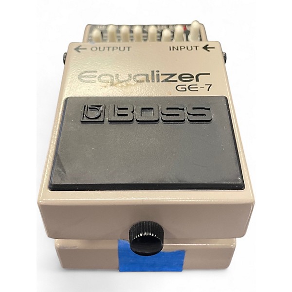Used BOSS GE7 Equalizer Pedal